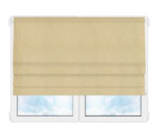 Римские шторы Шале горчичный XL цена. Купить в «Мастерская Жалюзи»